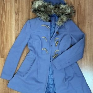 Periwinkle Purple Swing Coat (SM) - Asos